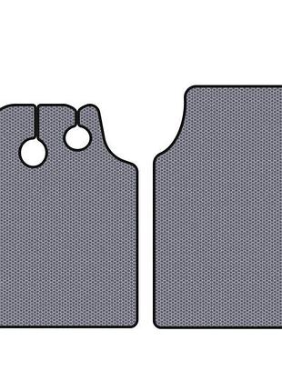 Резиновые коврики carsuit (2002-2006, серый) для fiat ducato