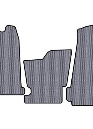 Резиновые коврики carsuit (2000-2006, автомат, серый) для ford transit