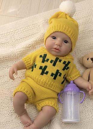 Лялечка литий силікон дівчинка