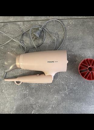 Фен philips 1600w з двома насадками