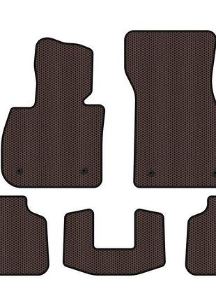 Резиновые коврики carsuit (коричневые) для bmw x1 f48 2015-2022 гг