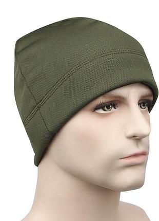 Шапка флисовая lesko jy-139 green защита от холода