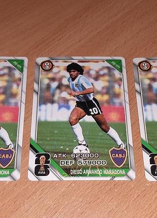 Карточки коллекционные футболисты дие́го арма́ндо марадоэна diego armando maradona