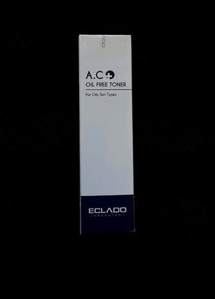 A.c oil free toner eclado/ тонік для проблемної шкіри