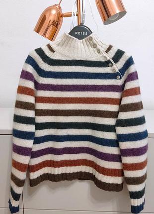 Шерстяной свитер под горло united colours of benetton