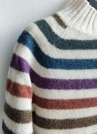 Шерстяной свитер под горло united colours of benetton