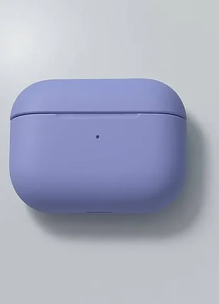 Чохол slim silicon case for airpods pro (light purple) м00332