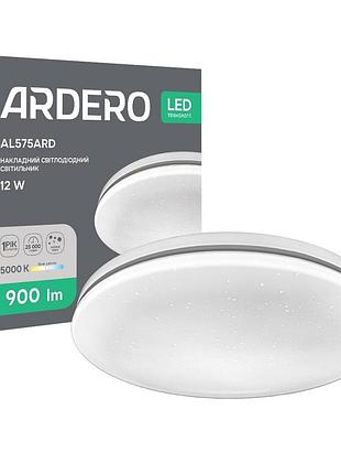 Світлодіодний накладний світильник ardero al575ard silver 12вт 5000k