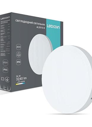 Світлодіодний накладний світильник ledcoin al3010-r 36 вт 6500k