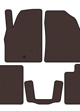 Гумові килимки carsuit (коричневий) для chevrolet hhr 2005-2011 рр