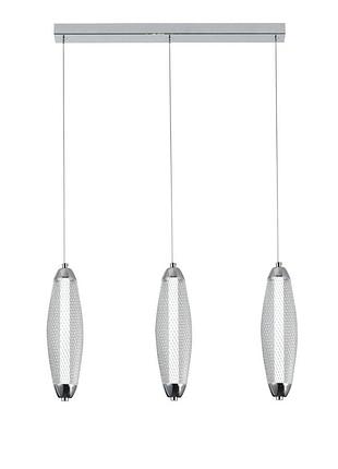 Led подвесной светильник g 2667/3l 24w хром