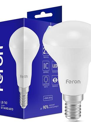 Светодиодная лампа feron lb-740 7вт e14 6400k