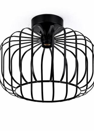Стельова люстра valeso cd051-1, 1 плафон, метал, чорний, e27, 60w