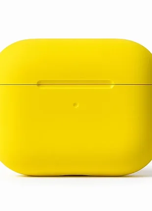 Чохол slim silicone case for airpods pro (yellow) м00338