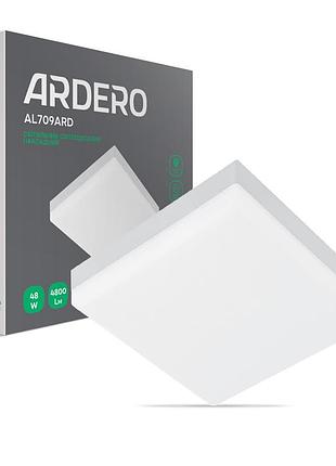 Светодиодный накладной светильник ardero al709ard 48вт 5000k белый