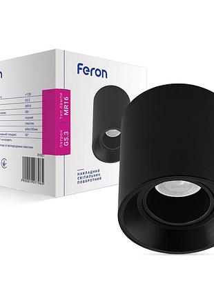Накладной светильник feron ml202-p под лампу черный