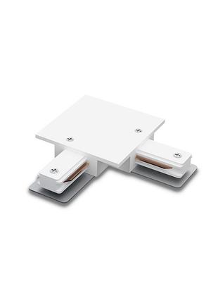Коннектор угловой feron ld1005 белый