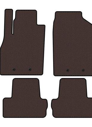 Резиновые коврики carsuit (коричневые) для chevrolet volt 2010-2016 гг