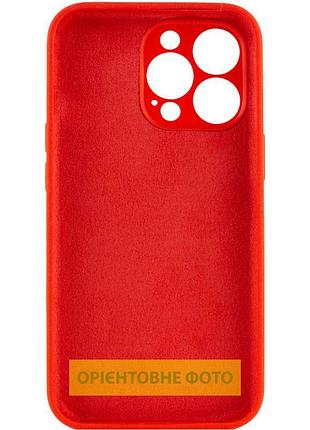 Чехол silicone case full camera protective (aa) no logo для apple iphone 17 air (6.5") красный / red 2