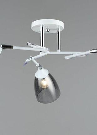 Потолочная люстра sirius b a4091/3 wt+ch с поворотным механизмом