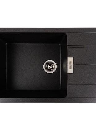 Гранитная мойка для кухни platinum 7850 roma матовый морион