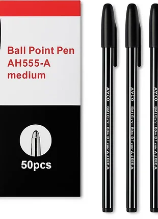 Ручка шариковая масляная aihao 0.7mm (black) м00341