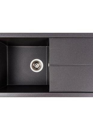Гранитная мойка для кухни valeso solid 7843 матовая морион
