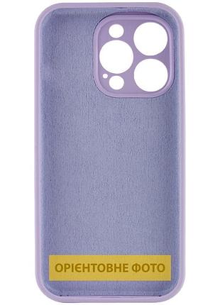 Чехол silicone case full camera protective (aa) no logo для apple iphone 17 air (6.5") сиреневый / lilac 2