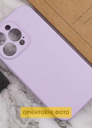 Чехол silicone case full camera protective (aa) no logo для apple iphone 17 air (6.5") сиреневый / lilac 3