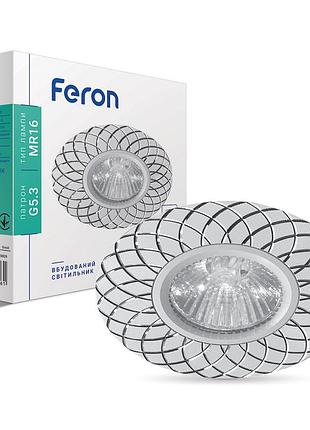 Встроенный светильник feron gs-m888 под лампу белый