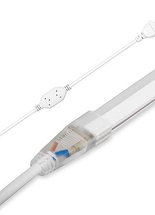 Сетевой шнур feron dm270 для светодиодной ленты ls720 220v цена за1метр