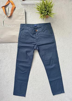 Чоловічі брюки чінос slim gant оригінал 29/34
