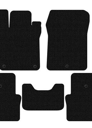 Резиновые коврики carsuit (sd, черные) для acura tlx 2014-2020 гг
