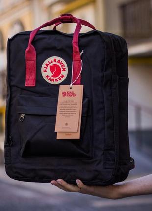 Крутой рюкзак унисекс fjallraven kanken classic10 фото