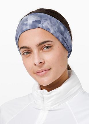 Lululemon had band  женская двусторонняя спортивная повязка/бандана на голову