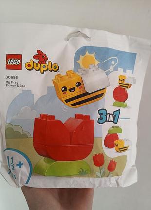 Конструктор lego duplo мой первый цветок и пчелка (30686)