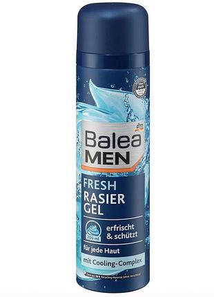 Чоловічий гель для гоління освіжаючий balea men fresh rasiergel 200 мл