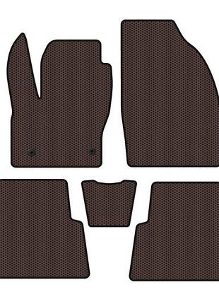 Гумові килимки carsuit (коричневий) для ford kuga 2008-2013 рр