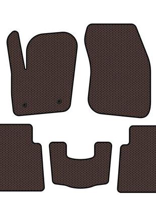 Гумові килимки carsuit (2012-2016, sd, коричневий) для ford fusion рр