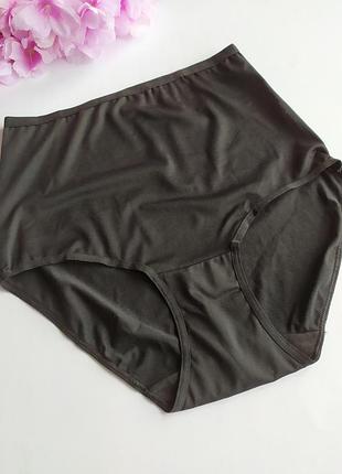 Новые гладкие высокие трусики george,крести 6, eur 34, xs