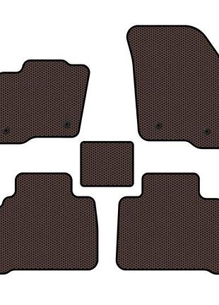 Резиновые коврики carsuit (коричневые) для ford s-max 2015- гг
