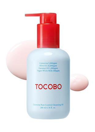 Гідрофільна олія з каламіном для очищення пор tocobo - calamine pore control cleansing oil - 200ml