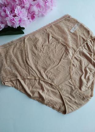 Новые красивые трусики с кружевом george, u9 14, eur 42, xl