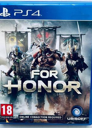 For honor, б/у, русская версия - диск для playstation 4