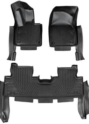 Гумові килимки niken luxury 3d (3 шт) для lexus rx 2022- рр