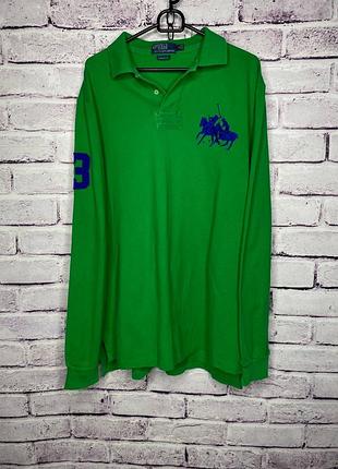 Регбійка polo ralph lauren чоловіча зелена