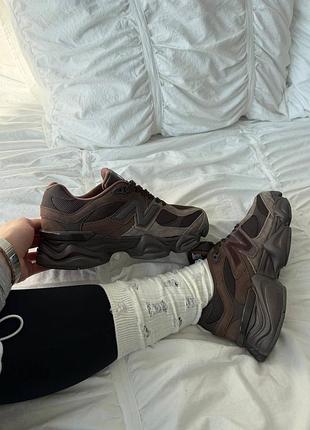 Кросівки new balance 9060 chocolate brown