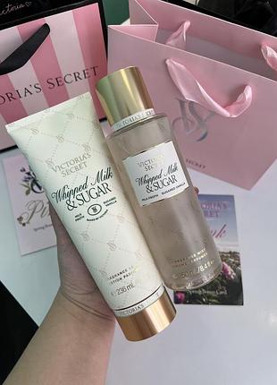 Набір для тіла whipped milk & sugar victoria's secret