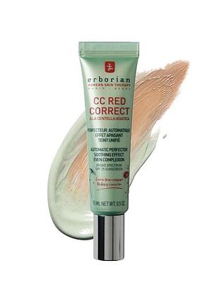 Erborian cc red corrector тональный крем для лица 15мл