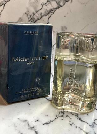 Туалетна вода для чоловіків midsummer man. oriflame